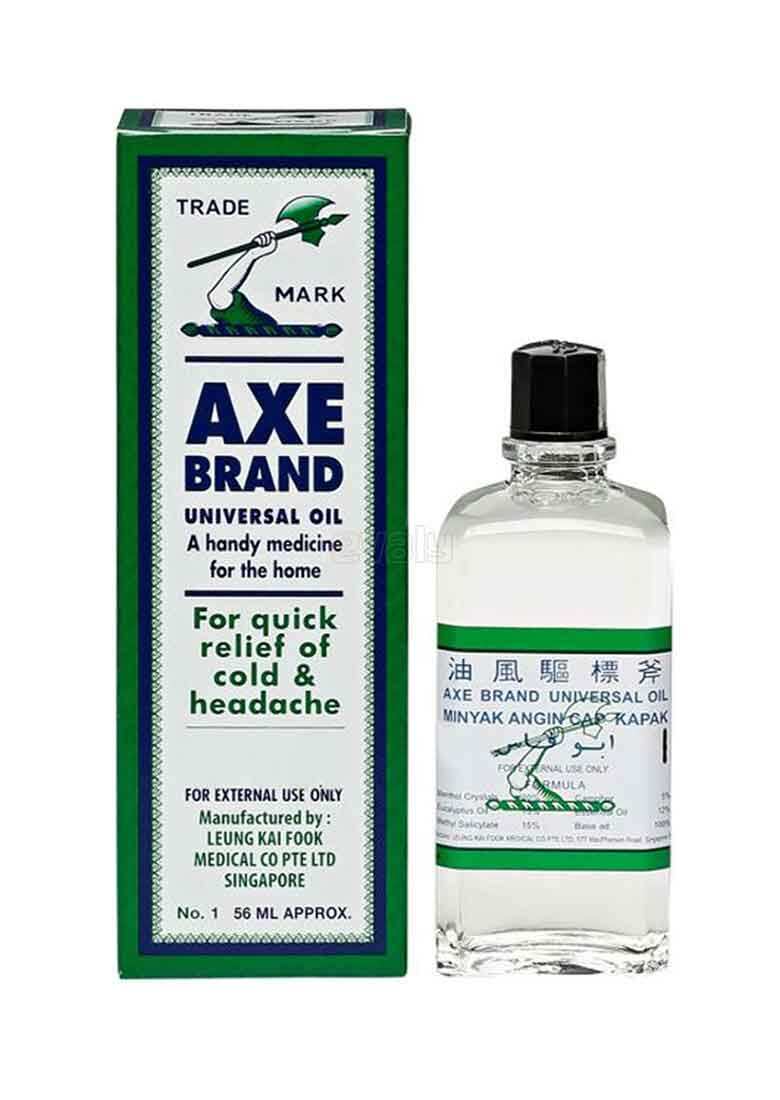 (Loose Pack) Axe Brand Medicated Oil (56ml x 12)